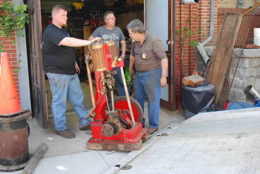 an engine moving day