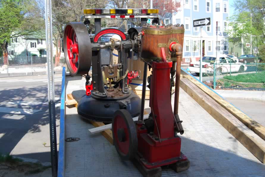 an engine moving day