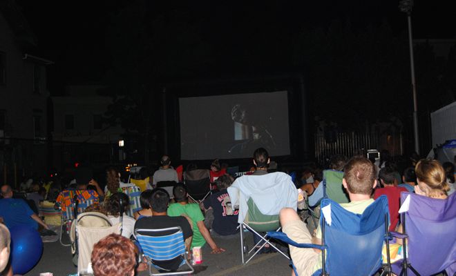 Inman Square Movie Night